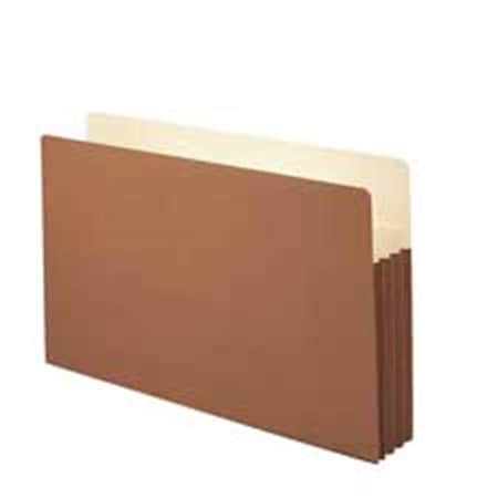 Smead Smead Manufacturing Company SMD73264 File Pocket- 3-.50in.Exp- Straight Cut- 11-.75in.x9-.50in.- Redrope SMD73264